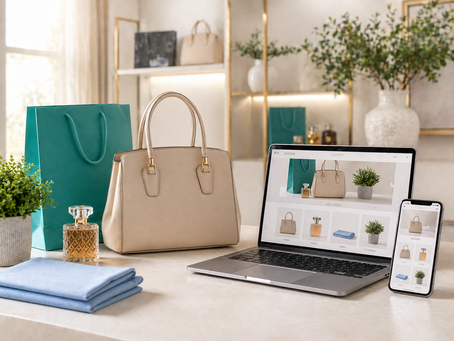 AI enhanced product visual
